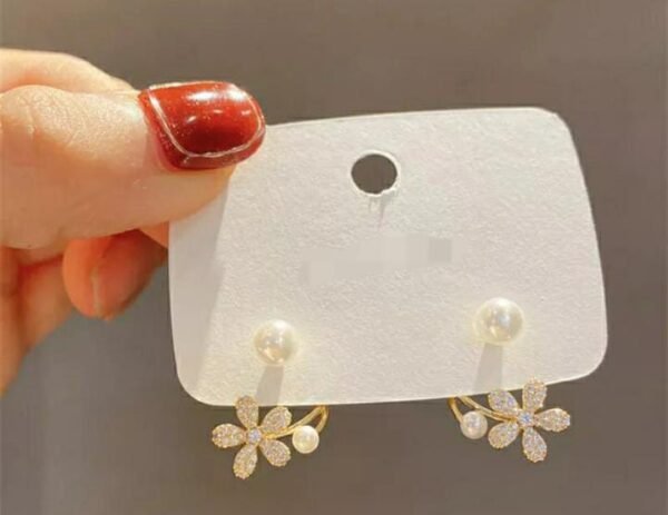 flower shape earcuffs