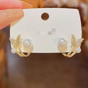 Butterfly earcuffs
